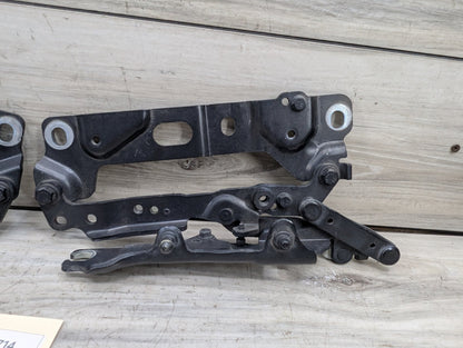 11-16 OEM BMW F10 528 535 550 M5 Front Left Right Bonnet Hood Hinges SET