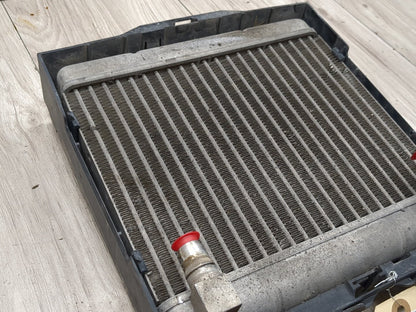 OEM BMW F02 F06 F10 F13 535 550 Front Right Passenger Auxiliary Coolant Radiator
