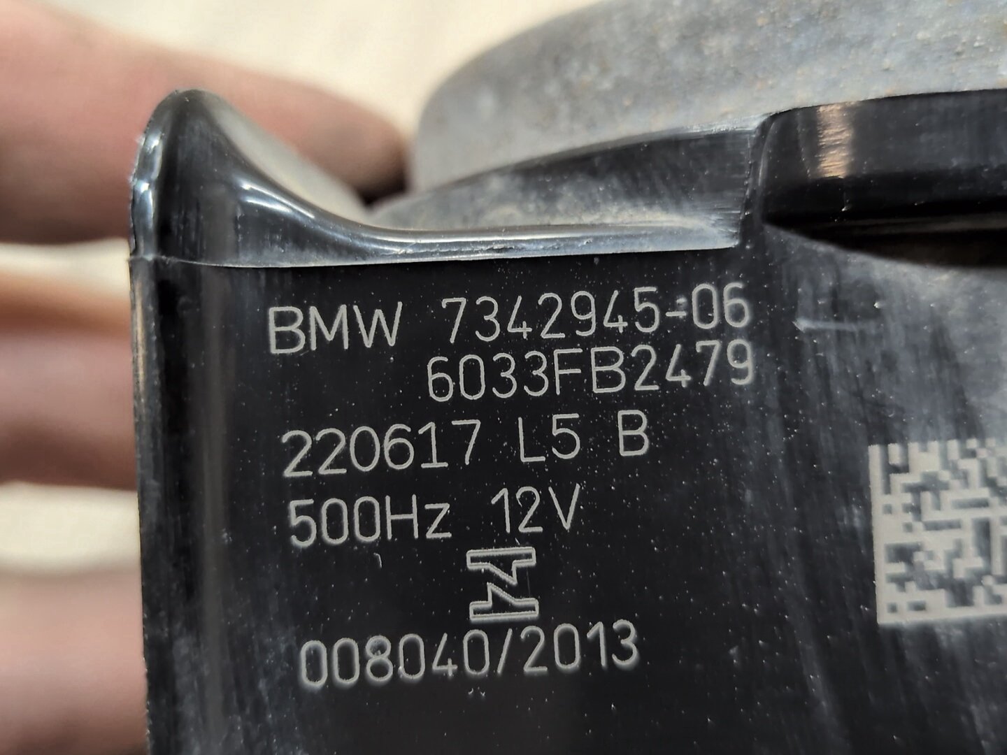 OEM BMW F90 G12 G14 G15 G16 G30 530 540 M550 750 M5 Horn Tone Signal HIGH PITCH