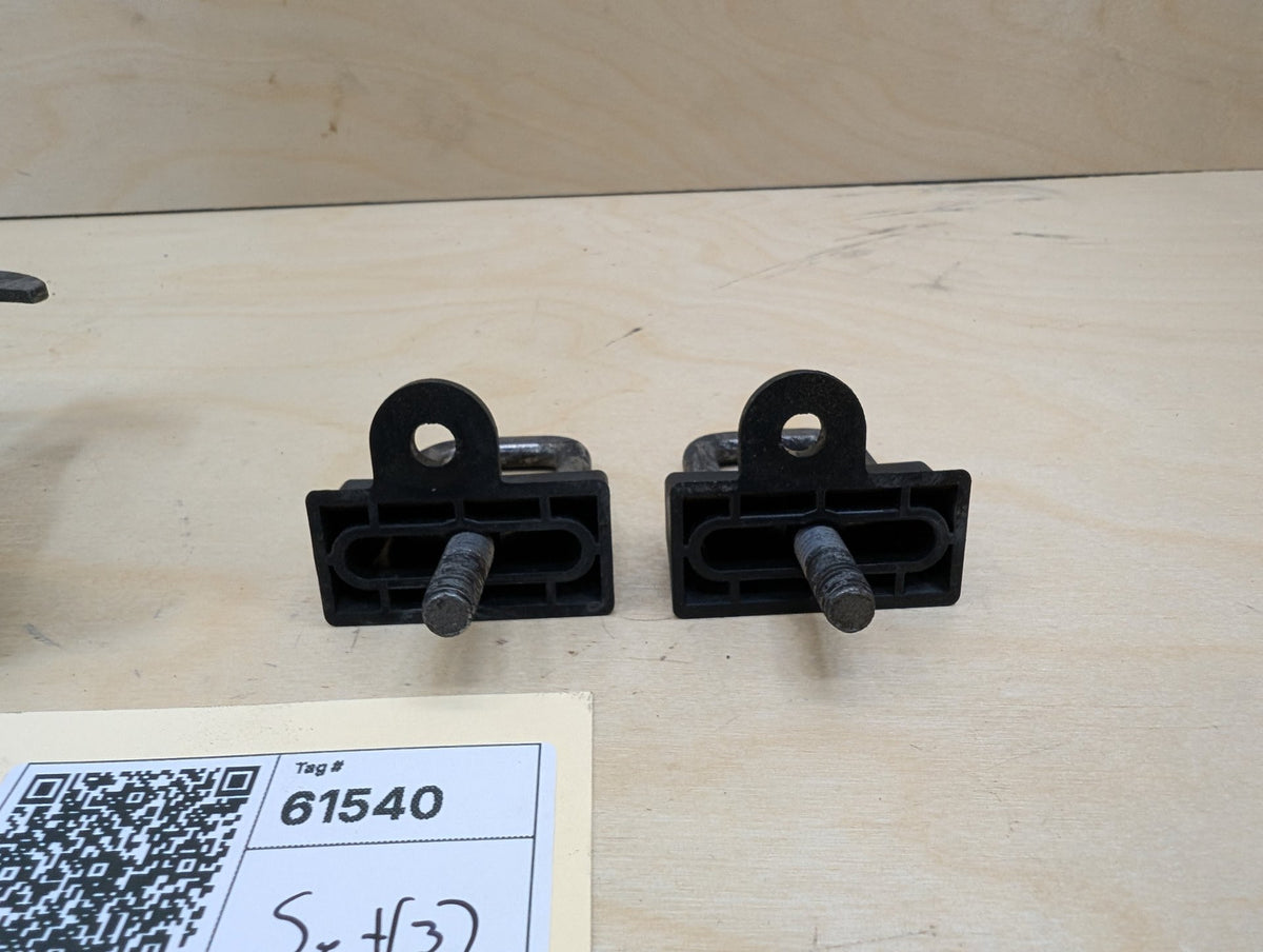 2007-2013 BMW 328i E93 Hood Bonnet Safety Lock Latches SET 7073916 OEM