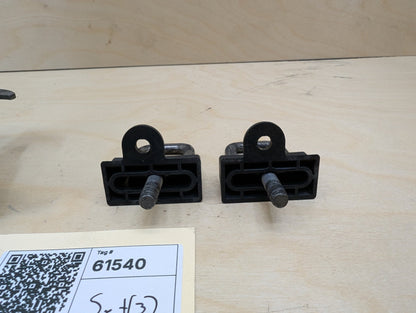 2007-2013 BMW 328i E93 Hood Bonnet Safety Lock Latches SET 7073916 OEM