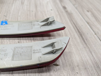 OEM BMW F01 F02 Rear Left Right Bumper Reflector Marker PAIR