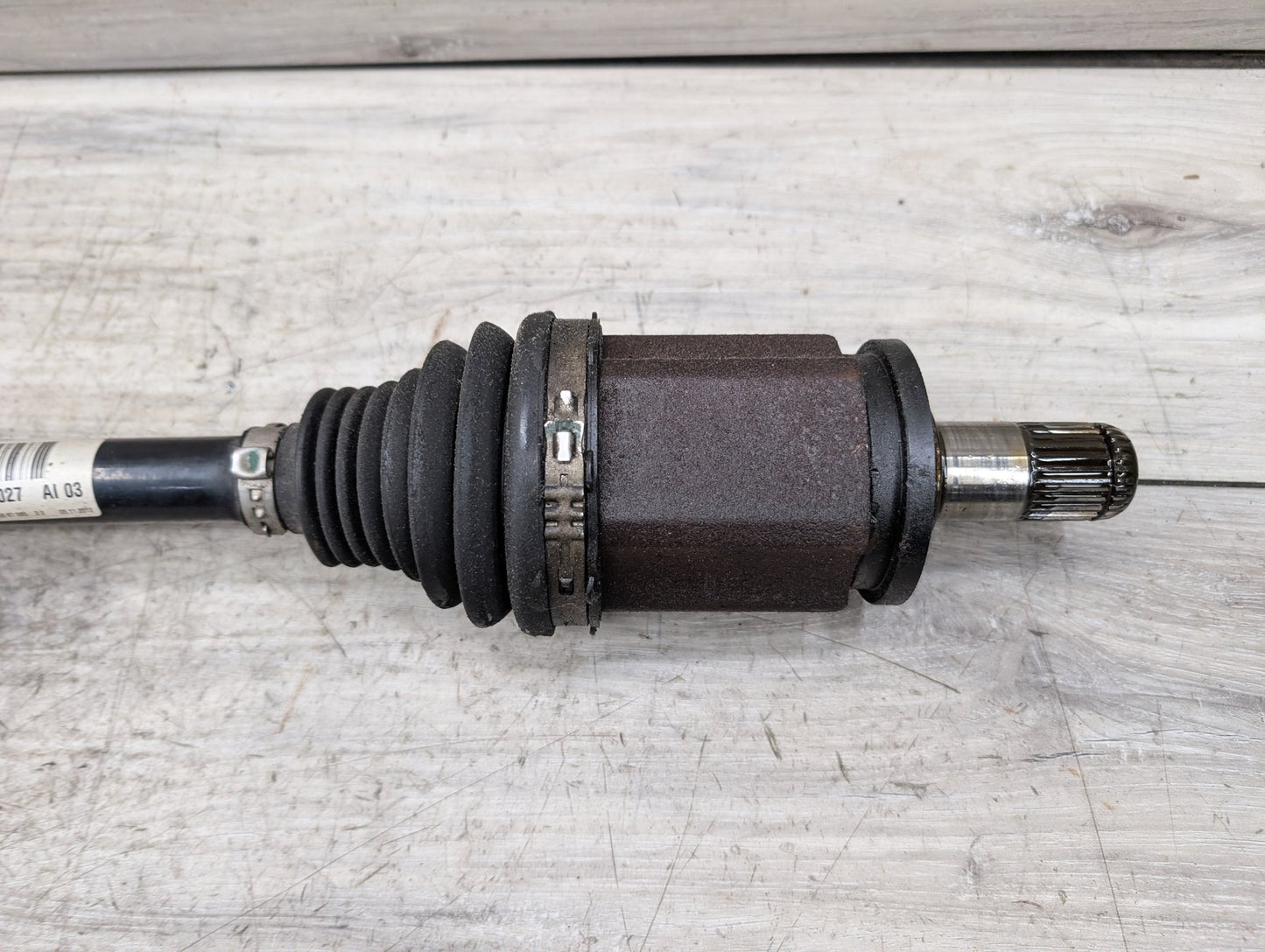 11-17 OEM BMW F25 X3 28iX AWD Front Left Driver Output Shaft CV Axle