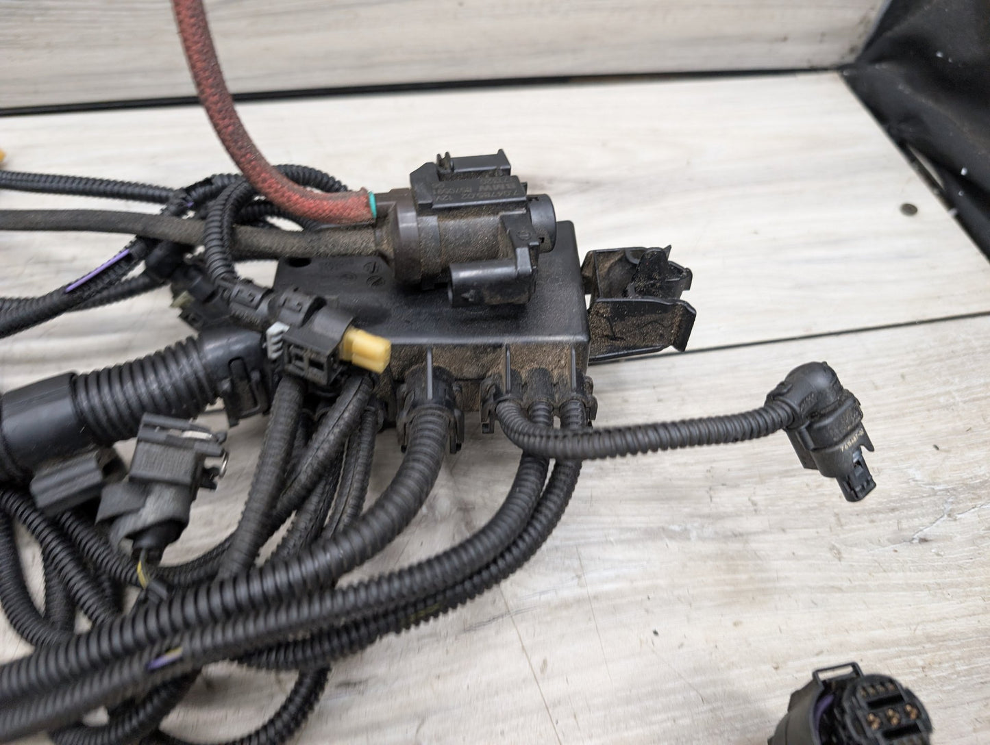 2017-2023 BMW G30 530i B46B20O0 Engine Motor Transmission Wiring Wire Harness SET 8605927
