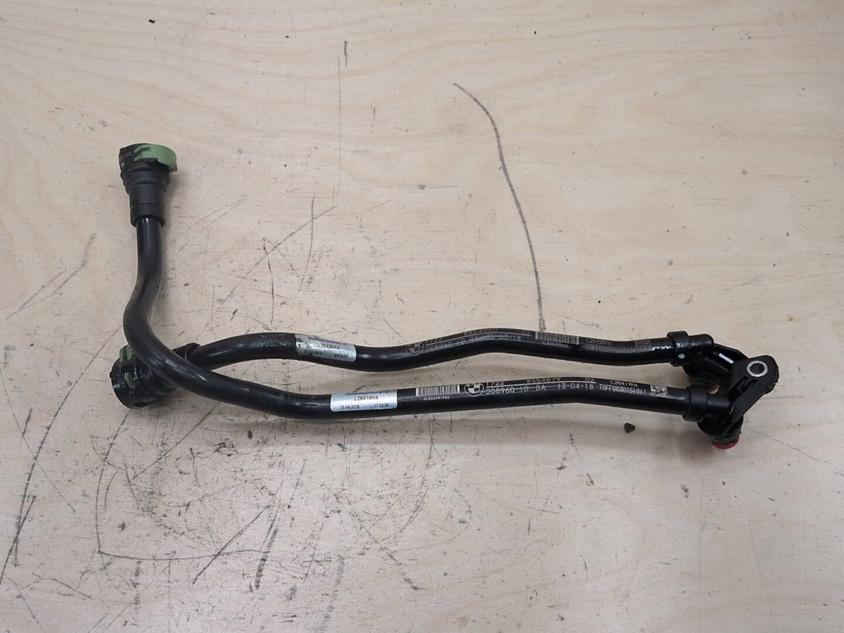 PRE-LCI OEM BMW G01 G12 G30 X3 Transmission Oil Cooler Inlet Outlet Hose B46 B58