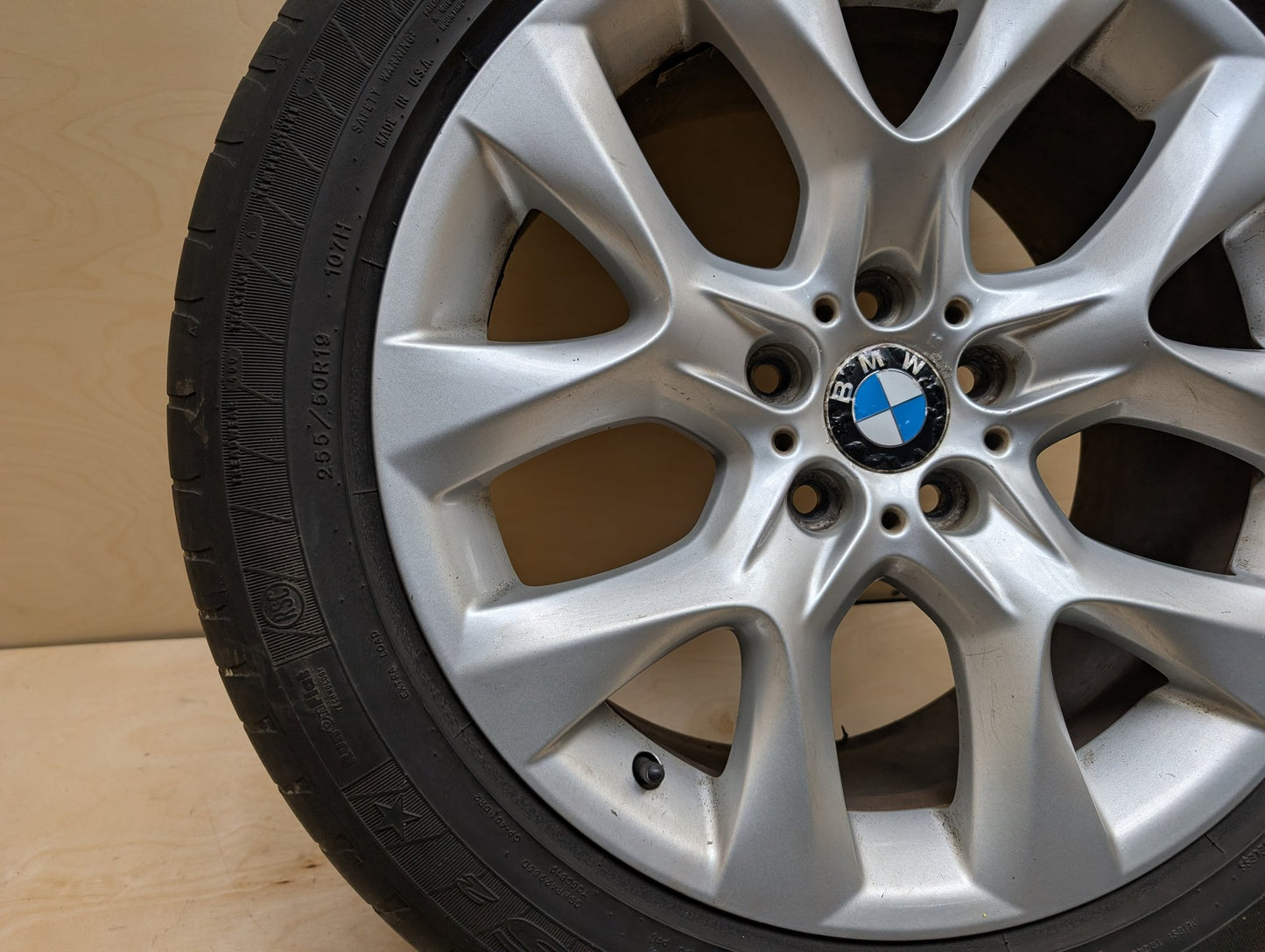 07-13 OEM BMW X5 E70 Wheel Rim 19x9 ET:48 LA Star Spoke Style 334