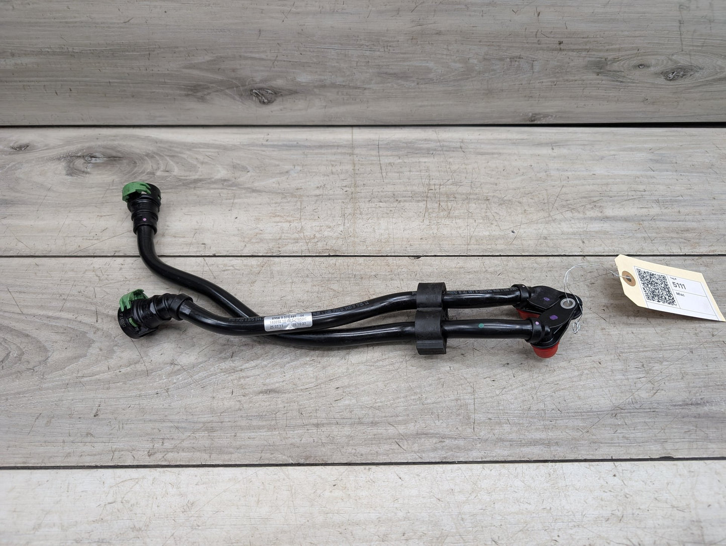 2014 - 2019 BMW 340 F34 Transmission Oil Cooler Hose Pipe Lines 8570449 B58B30M0