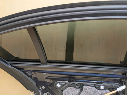 17-23 OEM BMW F90 G30 530 540 M550 M5 Rear Left Driver Door Shell Panel Blue A89