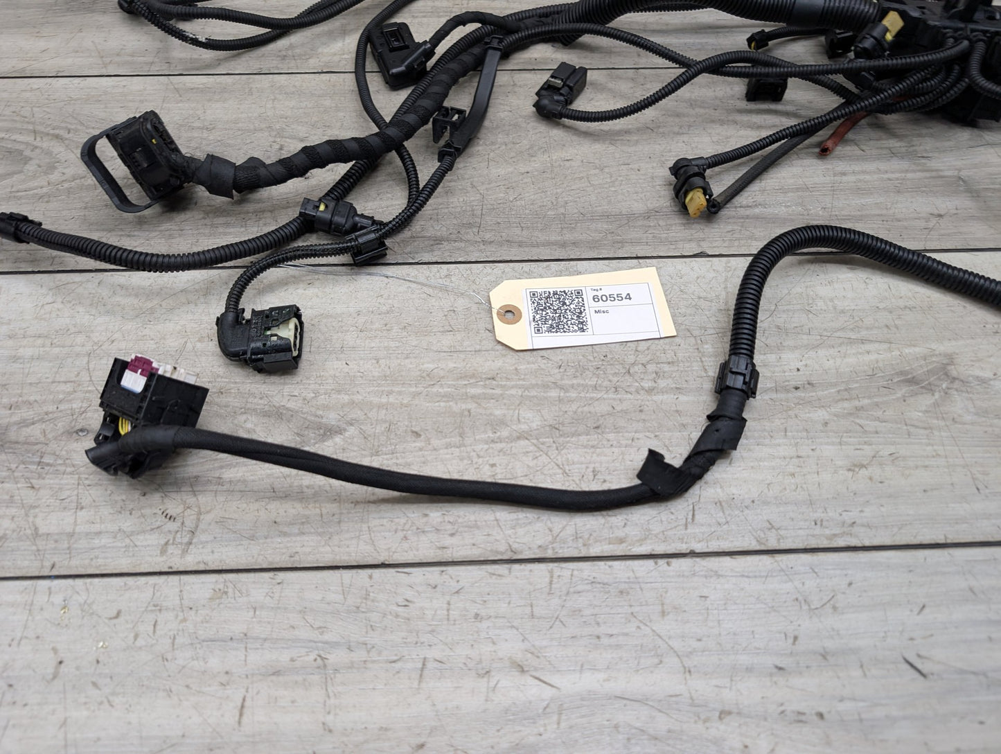 2017-2023 BMW G30 530i B46B20O0 Engine Motor Transmission Wiring Wire Harness SET 8605927