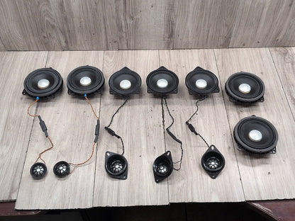 OEM BMW F30 F32 F82 M4 G12 Sound System Speaker HARMAN KARDON SET