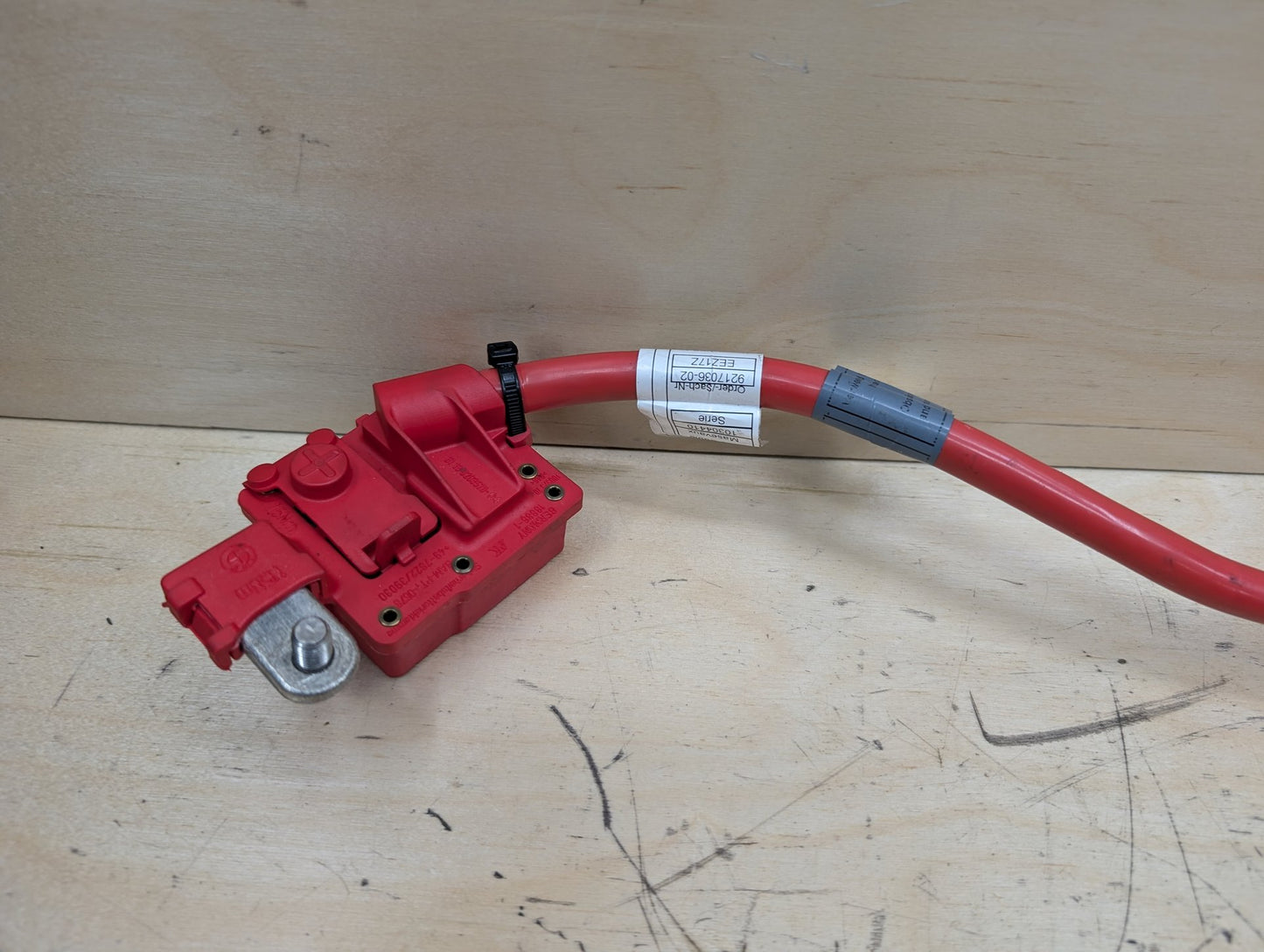 OEM BMW F02 F06 F10 F12 F13 M5 M6 Battery Plus Pole Terminal Positive Red Cable