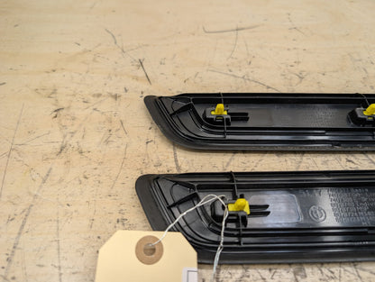 19-21 OEM BMW G20 G21 M340i Front Left Right Door Sill Plate Molding Trim PAIR