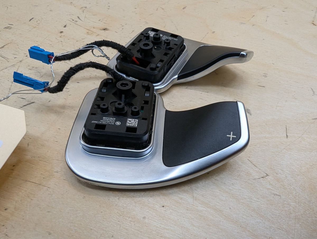 OEM BMW F15 F25 F30 F32 F33 F36 F48 X1 X3 X5 AT Paddle Shifter Plus Minus PAIR