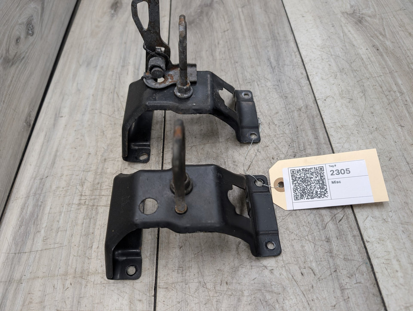 2007 - 2013 BMW X5 E70 Hood Bonnet Safety Lock Latches SET 7164802 N62B48B