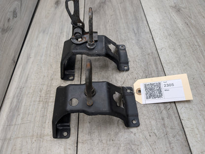 2007 - 2013 BMW X5 E70 Hood Bonnet Safety Lock Latches SET 7164802 N62B48B