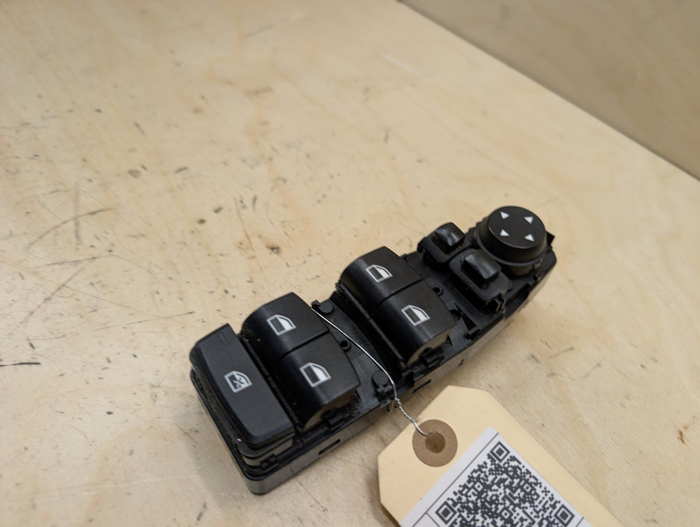 OEM BMW F06 F10 F25 F30 F80 Front Left Driver Main Master Power Window Switch