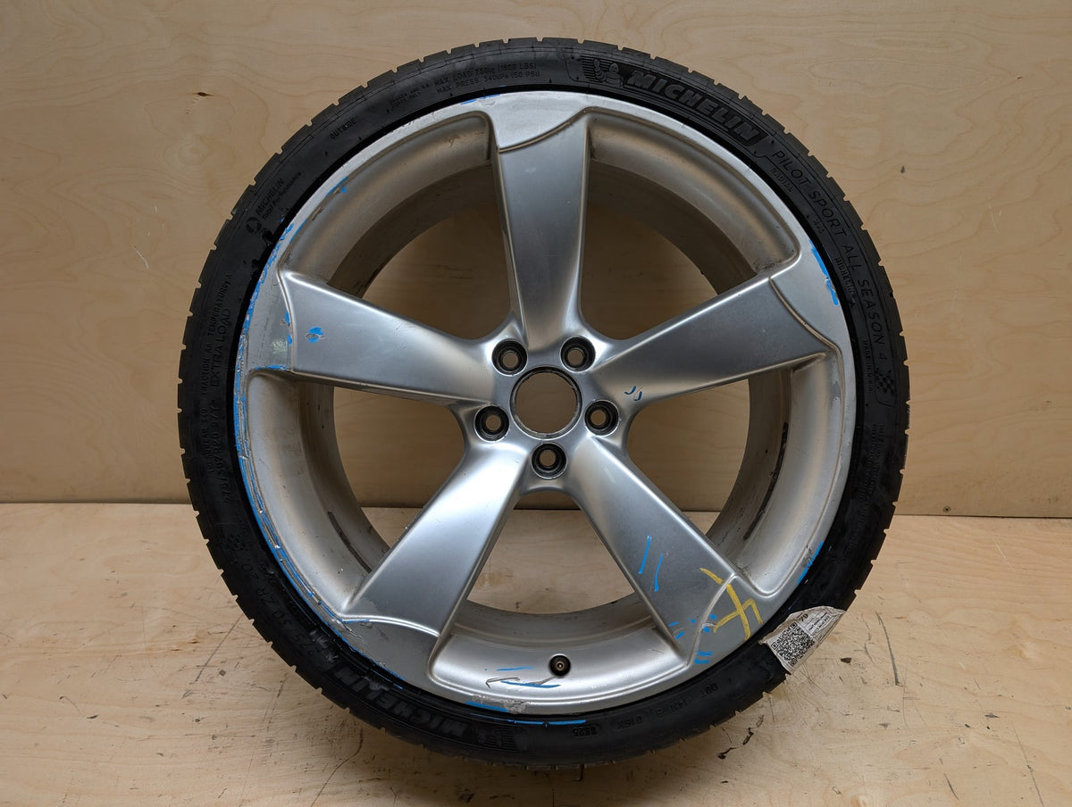08-17 OEM Audi RS5 20x9 ET26 Aluminum Wheel Rim 5 Spoke 8T0601025AD