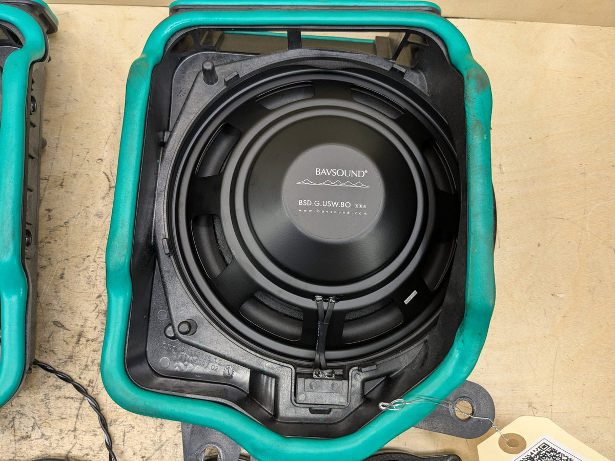 16-19 OEM BMW G30 G12 F90 Front Left Sub Subwoofer Audio Speaker Harman Kardon