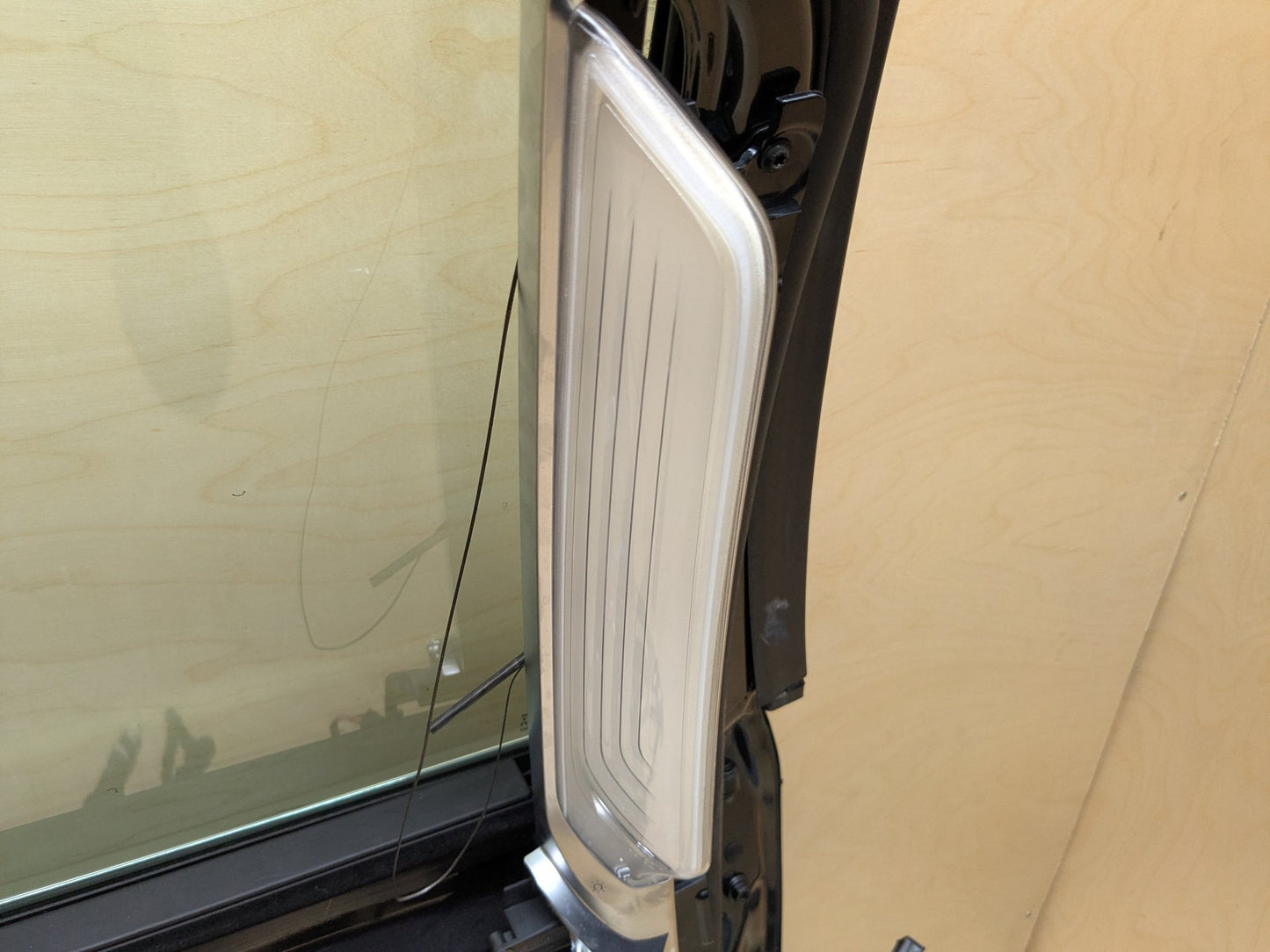 OEM BMW G11 G12 740 750 Rear Left Driver Aluminum Door Shell Panel Gray
