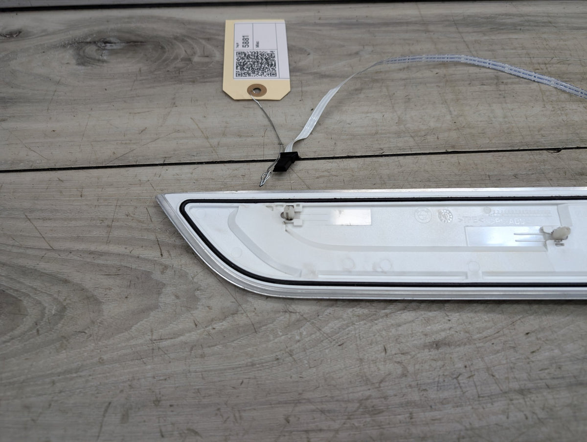 2016-2022 BMW 750Li G12 Rear Right Passenger Scuff Plate Door Sill 7369888 OEM
