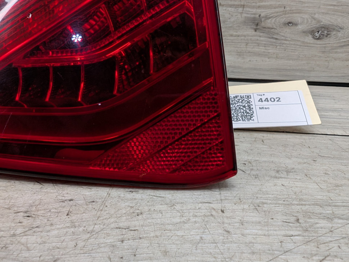 2008 - 2017 Audi S5 8T Rear Right Passenger Inner Tail Light 8T0945094D