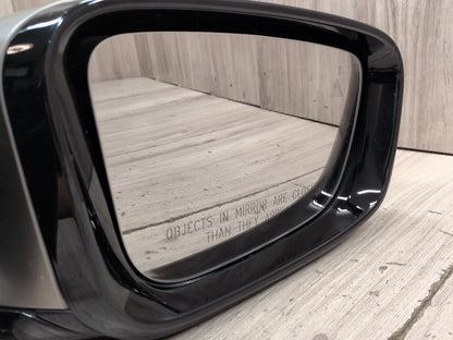 OEM BMW G30 530 540 M550 Right Passenger Side Mirror Blind Spot SHADOW GLOSS