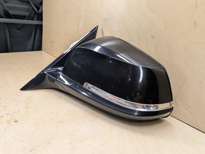 OEM BMW F30 328 330 335 340 Right Passenger Side Mirror Heated Dip SHADOW GLOSS