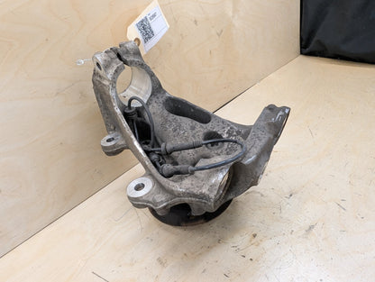 12-18 OEM BMW F30 F31 Sedan RWD Front Left Hub Knuckle Wheel Bearing Carrier