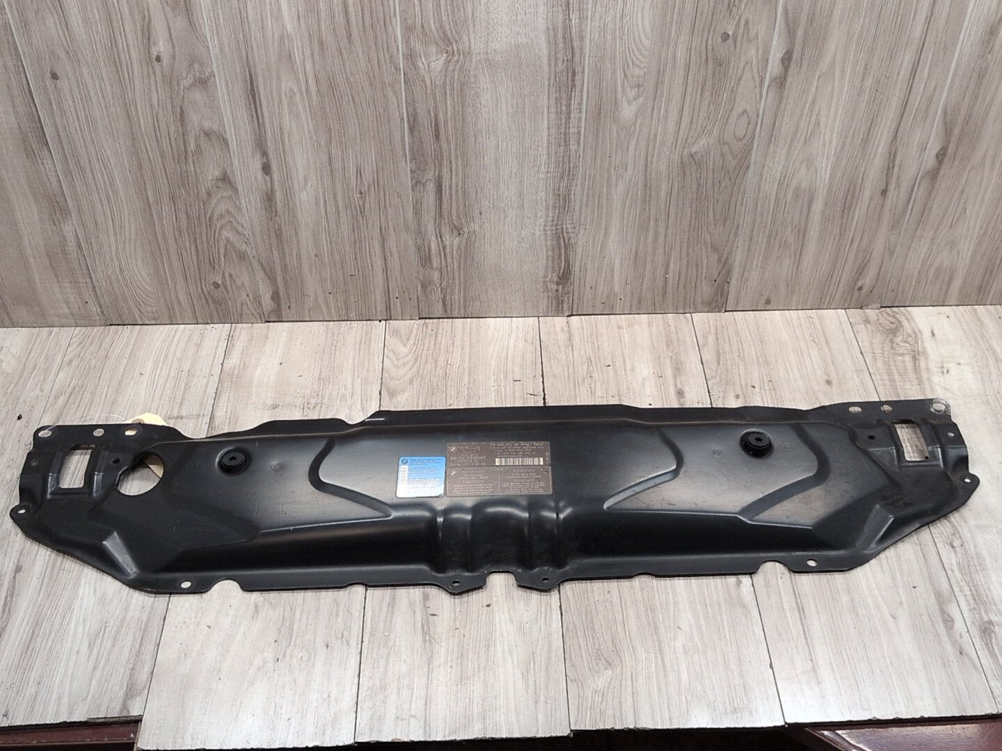 2008-2010 BMW 535i E60 Radiator Support Upper Cover Panel 7502056