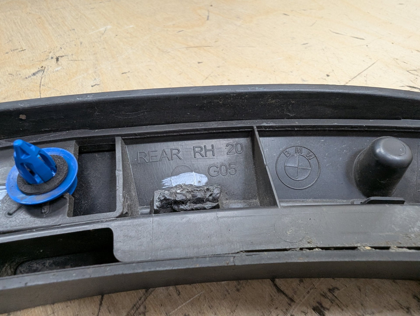 19-25 OEM BMW G05 X5 REAR Right Passenger Fender Flare Wheel Arch Molding Trim