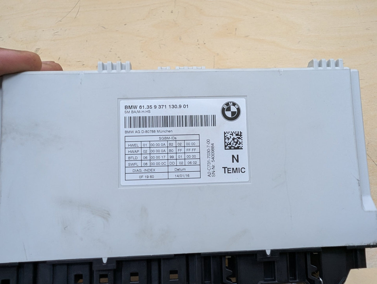 OEM BMW F15 F22 F30 F32 F36 F80 F82 M3 M4 Front Left Right Seat Control Module