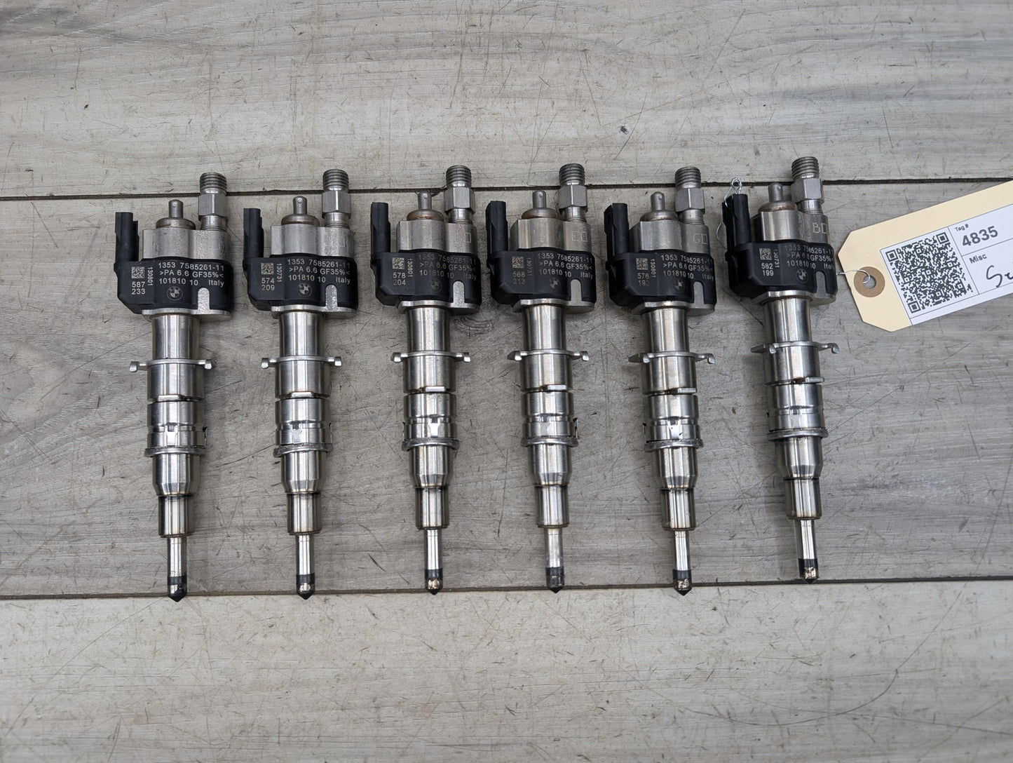2007 - 2013 BMW 335i E93 Engine Motor Injector SET 7585261 N54B30O0