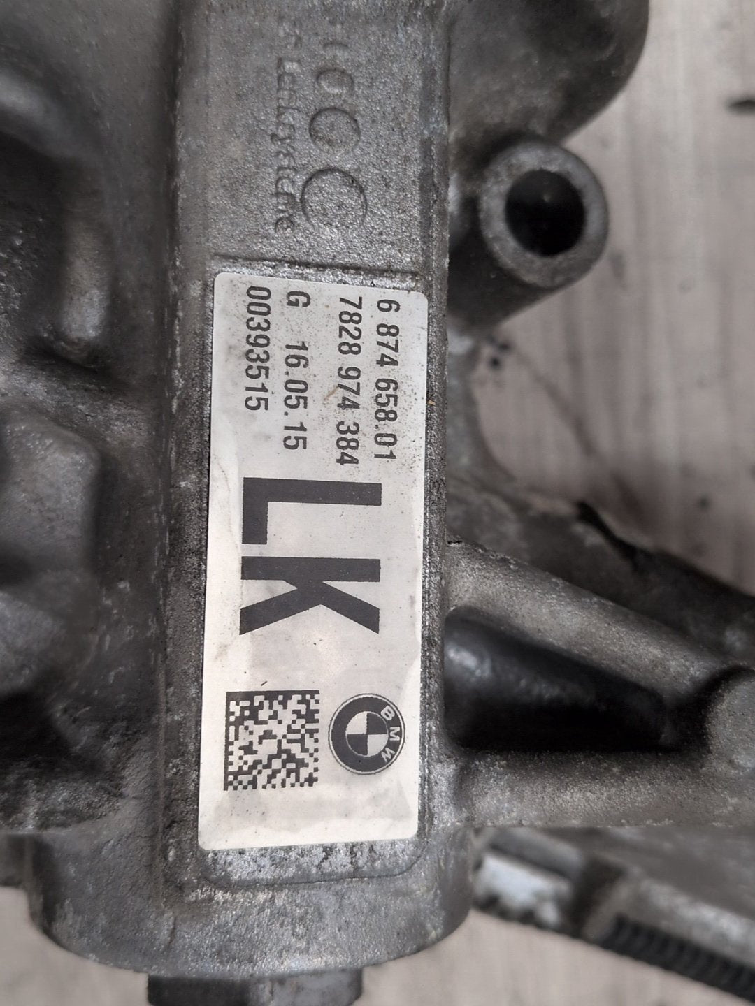 2012-2018 BMW 320i F30 Steering Gear Rack & Pinion 6874658 LK