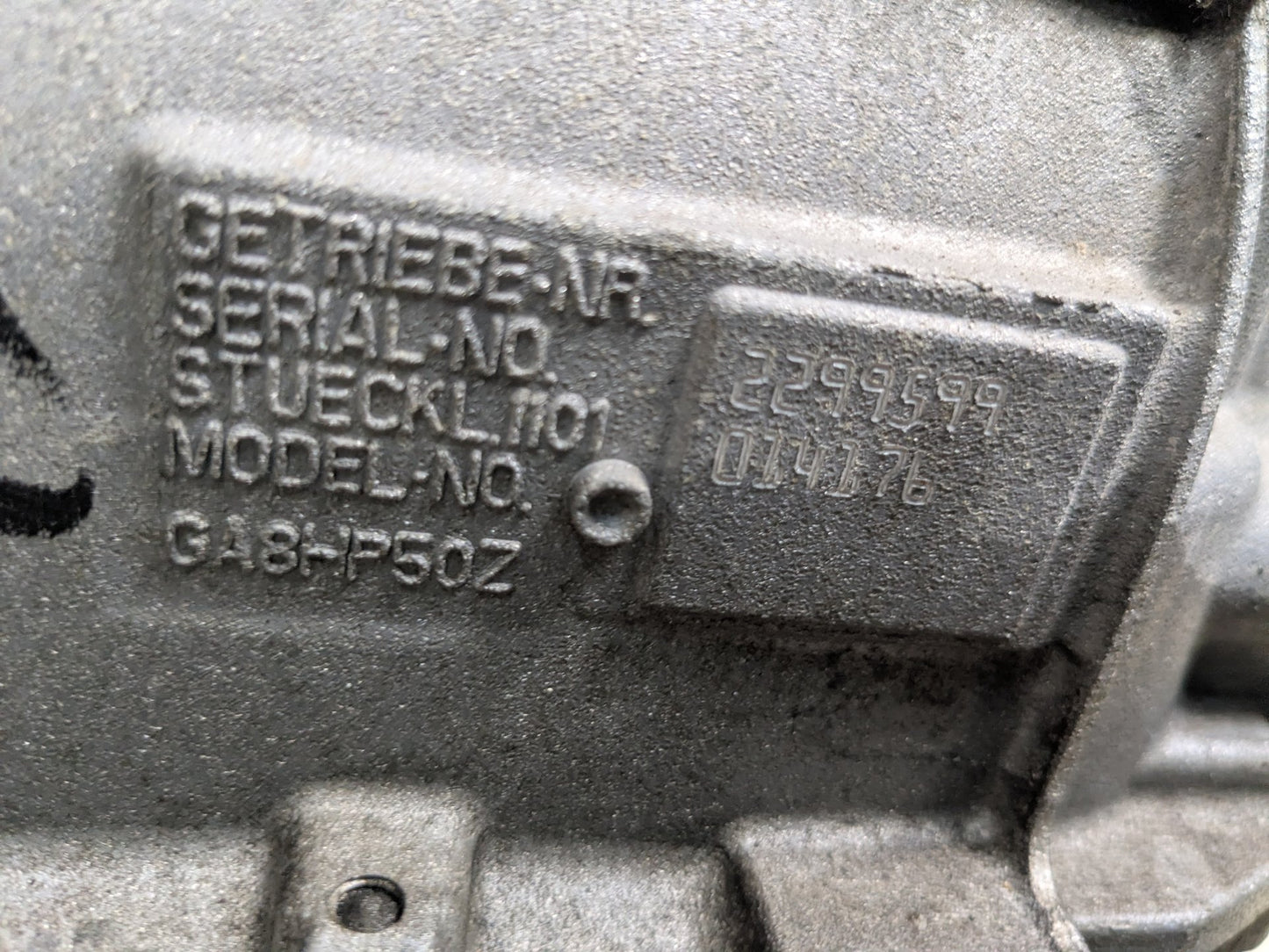 18-20 BMW G01 X3 30i RWD B46 Automatic Transmission Gearbox GA8HP50Z 127k
