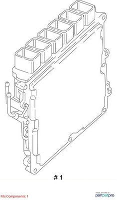PRE-LCI OEM BMW G01 X3 G02 X4 G20 330 G30 530 ECU DME Engine B46 Computer Unit