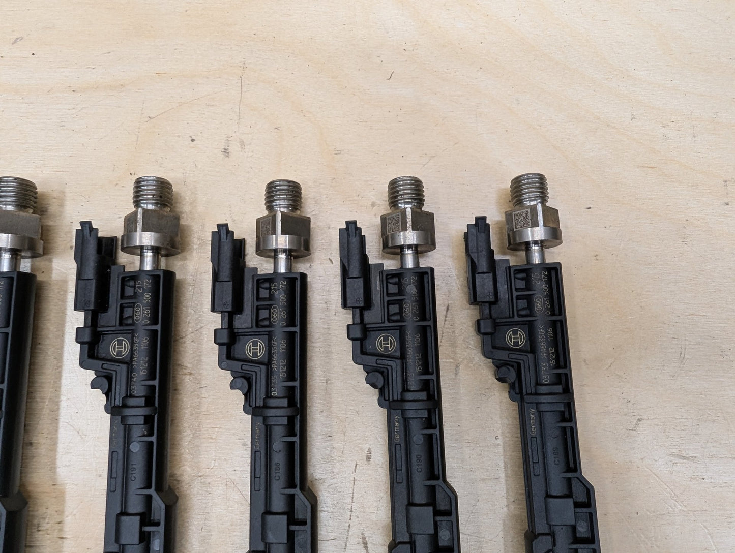 2015-2019 BMW X6 F16 Engine Motor Fuel Injector SET 7639994