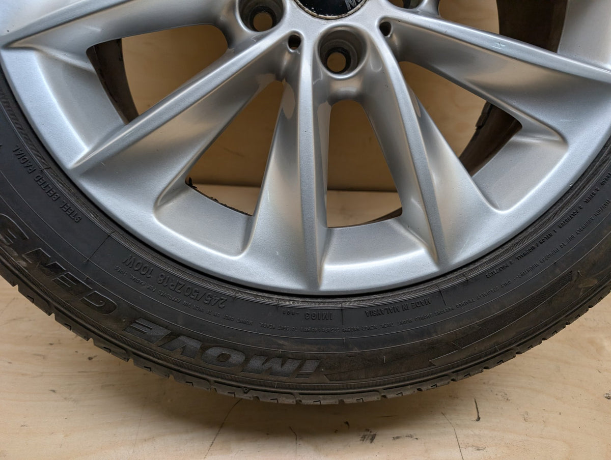 11-18 OEM BMW F25 F26 X3 X4 Alloy Rim Wheel 18x8" ET43 V Spoke Style 307