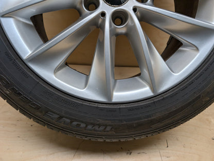11-18 OEM BMW F25 F26 X3 X4 Alloy Rim Wheel 18x8" ET43 V Spoke Style 307