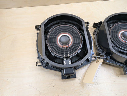 2015-2019 BMW X6 F16 Left Right Seat Speaker Subwoofer SET 9297898