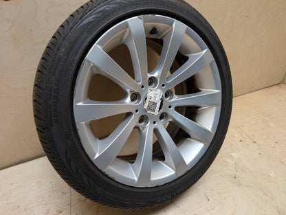 06-13 OEM BMW E90 E92 E93 328 335 Wheel Rim 17x8 ET34 V-Spoke Style 285