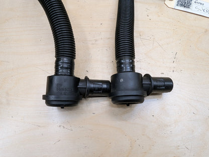 2007-2013 BMW E93 335i N54B30A Engine Motor Turbo Charger Tube Pipe SET 7556556