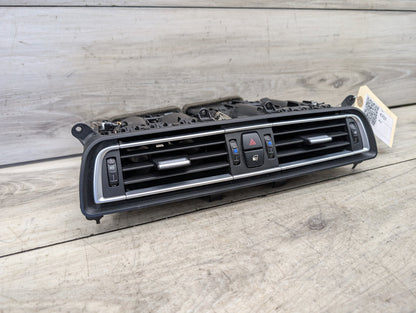 09-15 OEM BMW F01 F02 740 750 760 B7 Dash Center AC Air Vent Fresh Grille Black