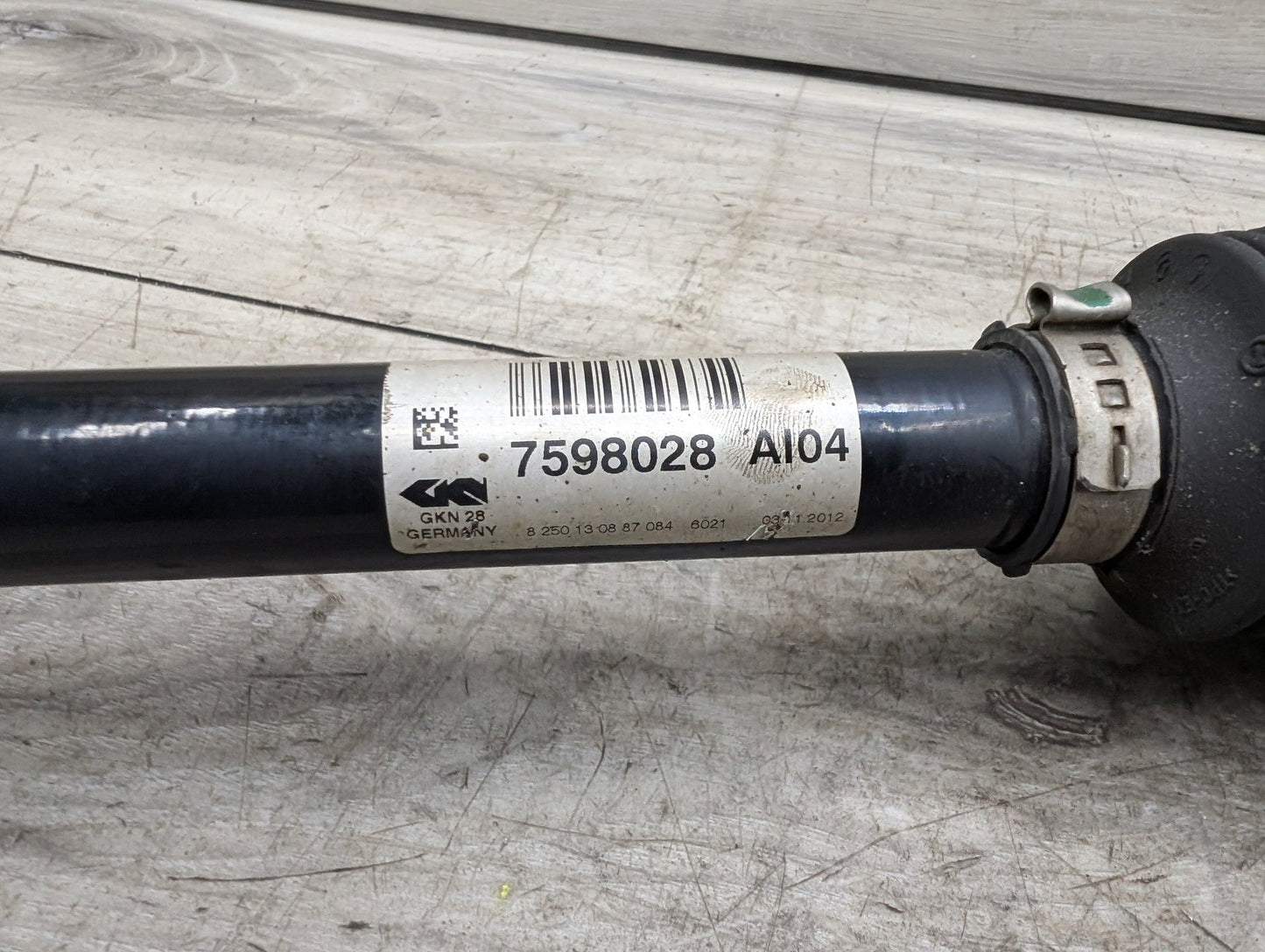 11-17 OEM BMW F25 X3 28iX AWD Front Right Passenger Output Shaft CV Axle