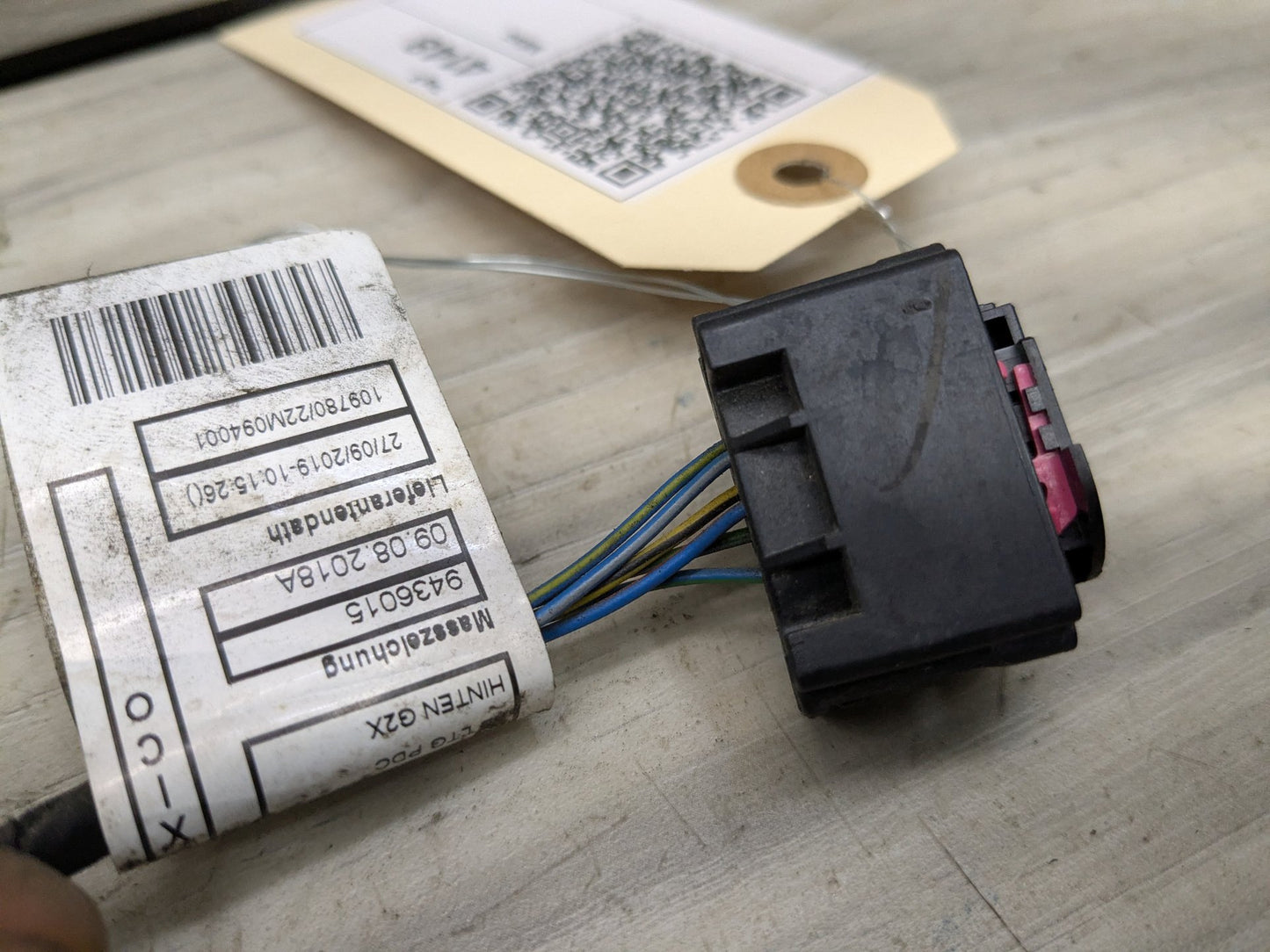 19-25 OEM BMW G20 330i 330iX REAR Parking Sensor PDC Wire Wiring Harness