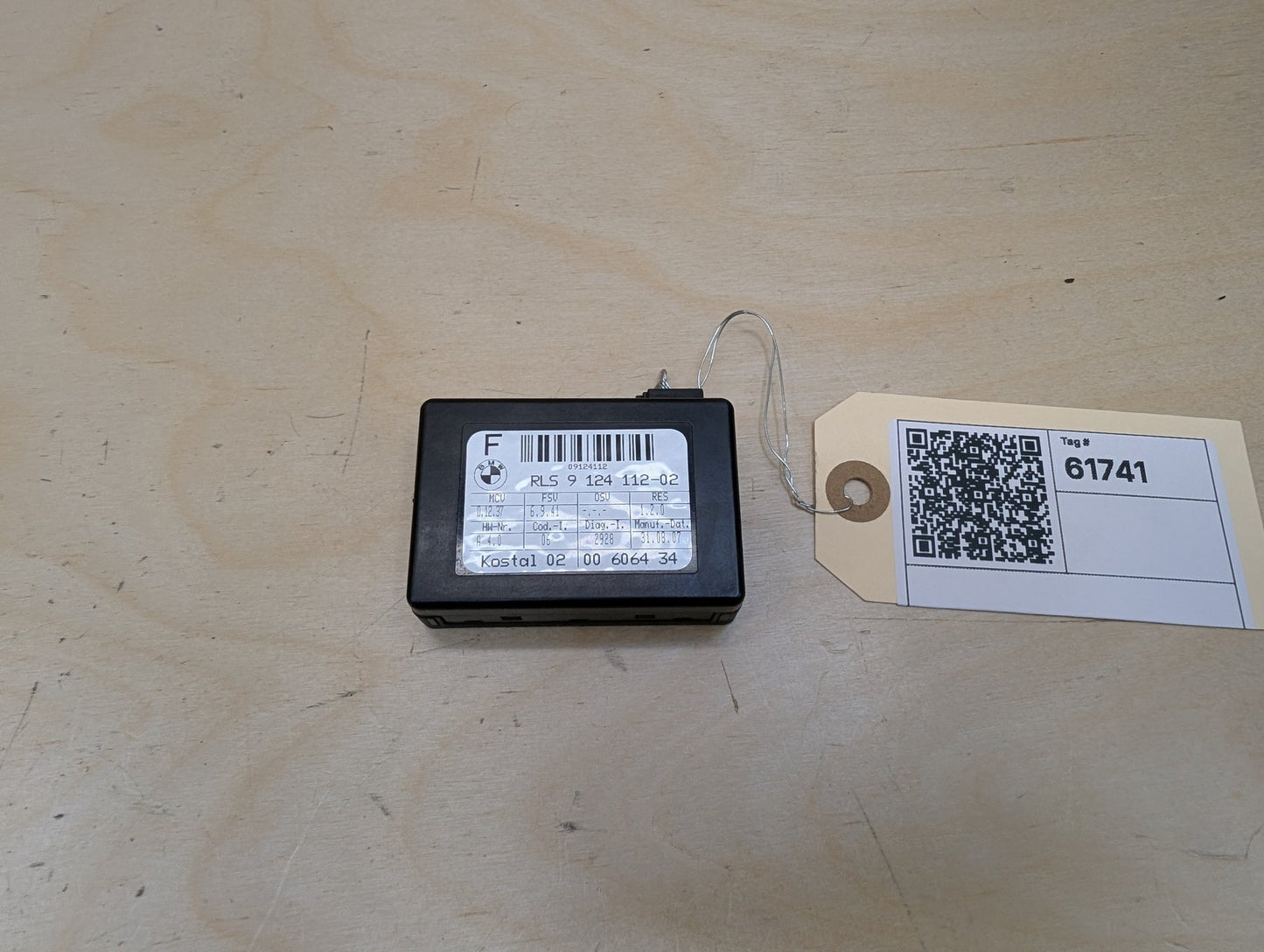 OEM BMW E82 E84 E88 E90 E92 E93 M3 Windshield RLS Solar Rain Light Sensor Module