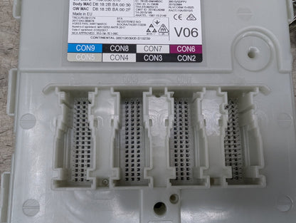 2018-2024 BMW X3 G01 Bdc Body Domain Fem Control Module w/ Key 9436418