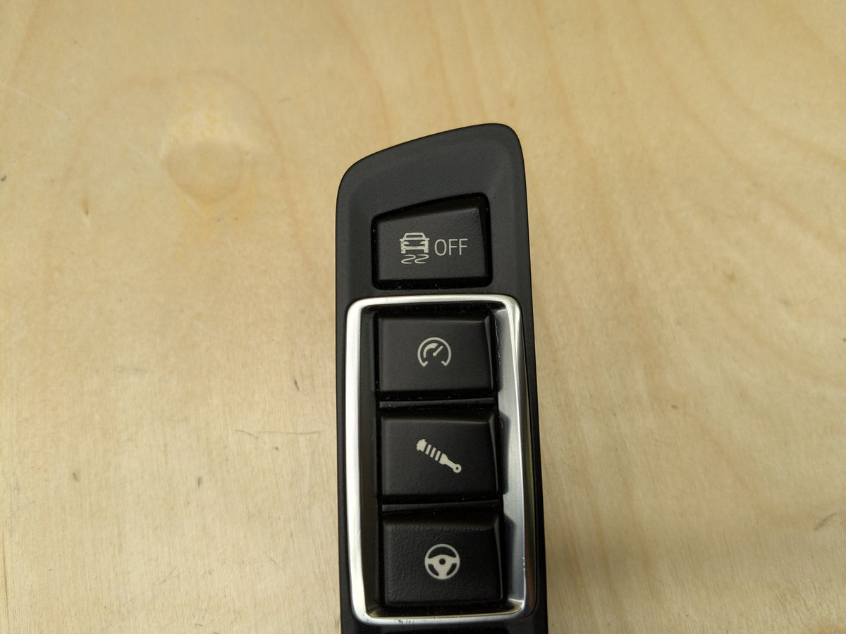 15-18 OEM BMW F85 F86 X5M X6M Center Console Operation Traction Switch Button