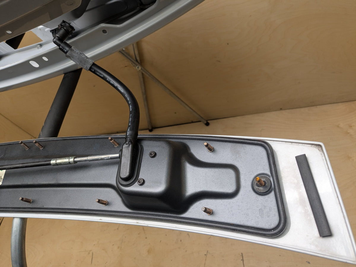 2013-2015 Audi RS5 8T Trunk Lid Shell Panel w/ Bracket & Spoiler Grey M1/Y7F