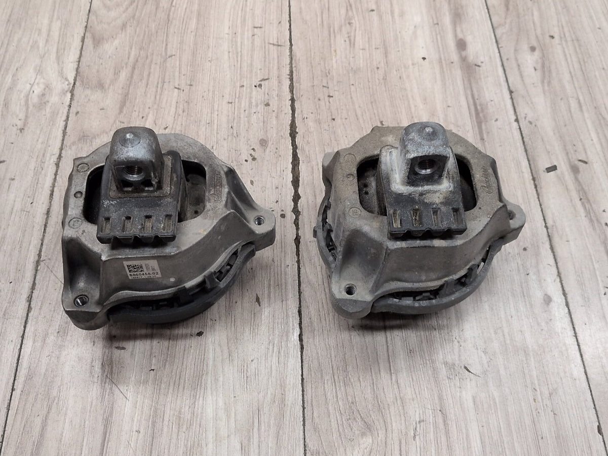 2017-2023 BMW G30 M550i N63B44O2 Left Right Engine Bracket Support Mount SET 6860457