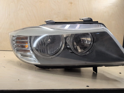 09-11 OEM BMW E90 328 335 LCI Right Passenger Side Halogen Headlight w/ Modules
